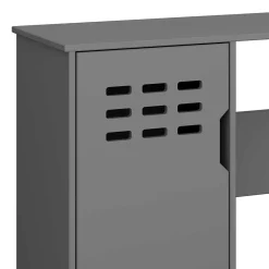 Wohnen Skandi Schreibtisch in Grau 123x40 cm - Niento