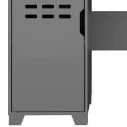 Wohnen Skandi Schreibtisch in Grau 123x40 cm - Niento