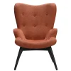 Wohnen Skandi Sessel in Kupfer Braun - Kiana