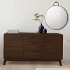 Wohnen Sideboards*Skandi Sideboard in Walnuss Optik - Pastilla