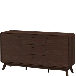 Wohnen Sideboards*Skandi Sideboard in Walnuss Optik - Pastilla