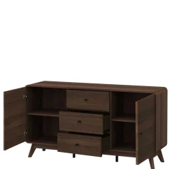 Wohnen Sideboards*Skandi Sideboard in Walnuss Optik - Pastilla