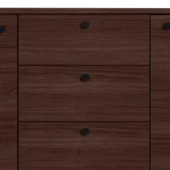 Wohnen Sideboards*Skandi Sideboard in Walnuss Optik - Pastilla