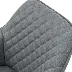 Wohnen Skandinavische Möbel*Skandi Tischgruppe mit Armlehnstühlen - Lusa (fünfteilig)