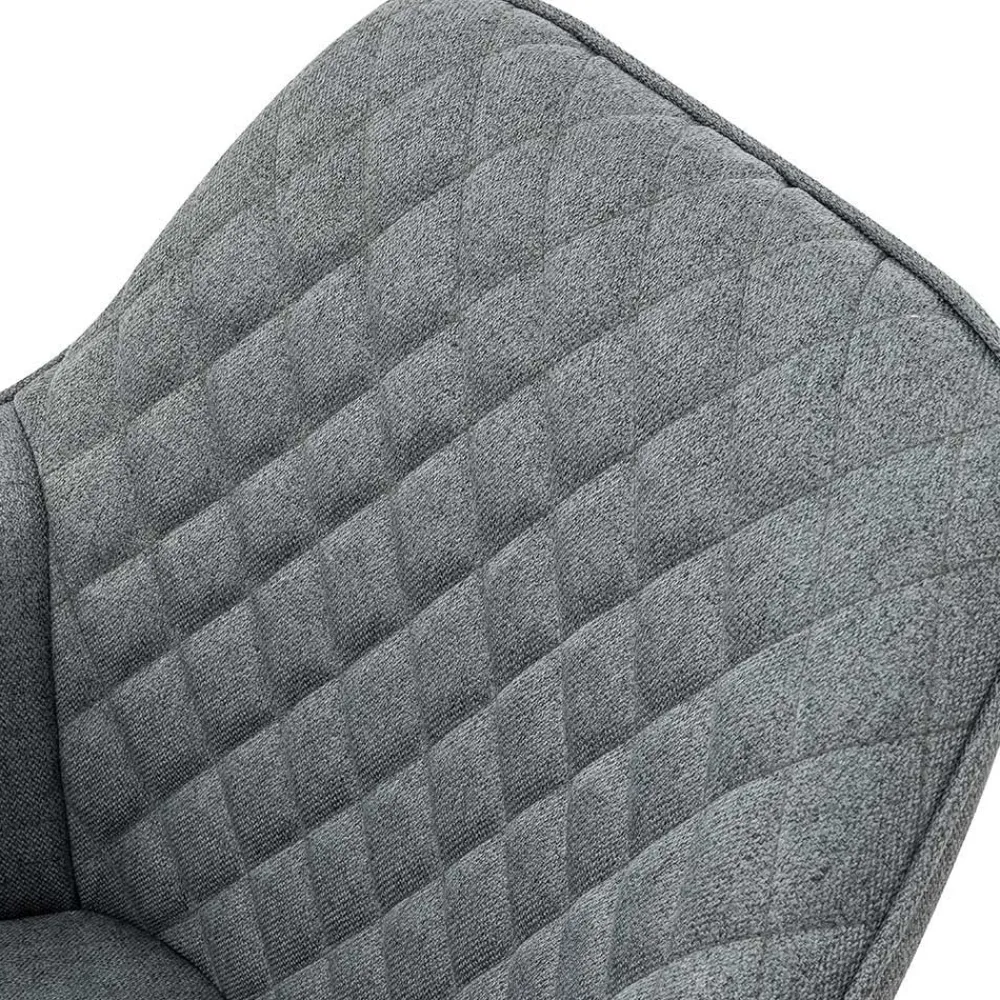 Wohnen Skandinavische Möbel*Skandi Tischgruppe mit Armlehnstühlen - Lusa (fünfteilig)