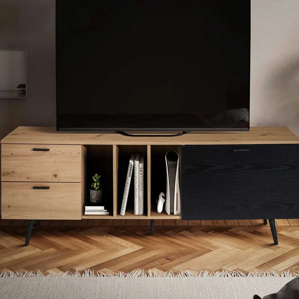 Wohnen Skandi TV-Kommode 150 cm breit - Heraklion