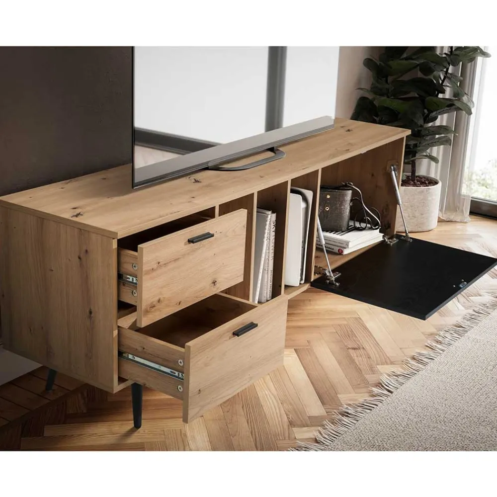 Wohnen Skandi TV-Kommode 150 cm breit - Heraklion