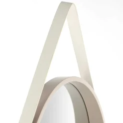 Wohnen Skandi Wandspiegel in Taupe - Dredali