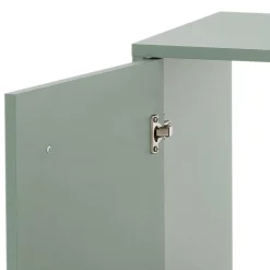 Wohnen Skandi Waschbeckenunterschrank in Graugrün - Vereny