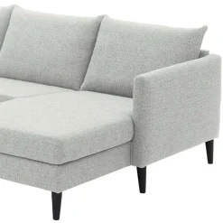 Wohnen Skandinavische Möbel|Weiße Möbel*Skandi Wohnlandschaft in U-Form - offwhite - Udessa