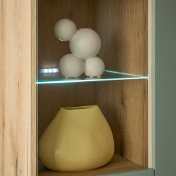 Wohnen Skandinavische Möbel|Wohnzimmerschränke*Skandi Wohnzimmer Schränke & Wandboard - Oliva (dreiteilig)