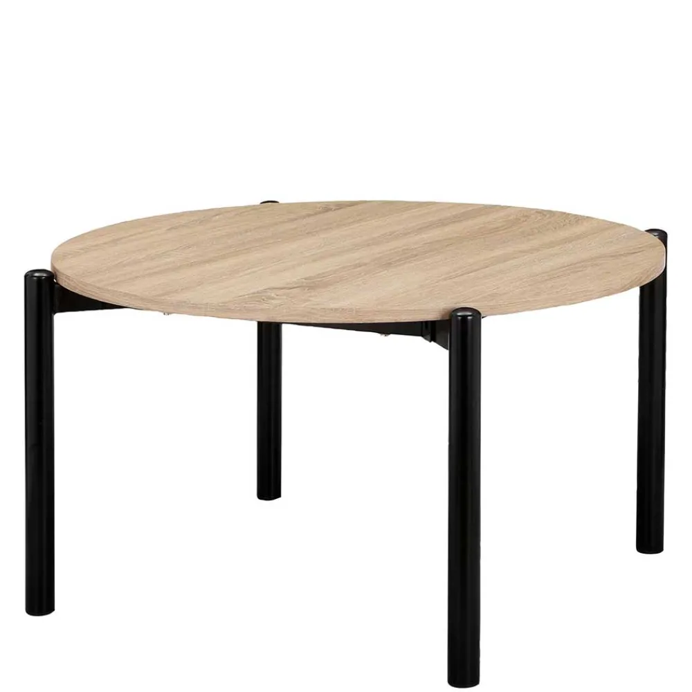 Wohnen Skandi Wohnzimmertisch in Wildeiche Optik - Emrene