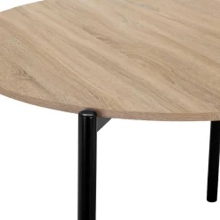 Wohnen Skandi Wohnzimmertisch in Wildeiche Optik - Emrene