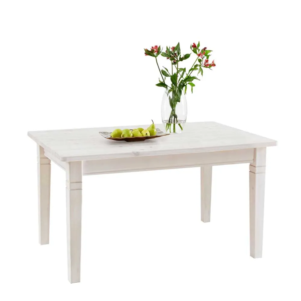 Wohnen Skandinavischer Holztisch Onesti im Landhausstil