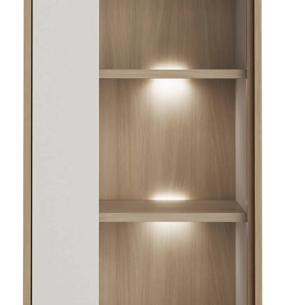 Wohnen Skandi-TV-Wohnwand Kombi - Ovidio (vierteilig)