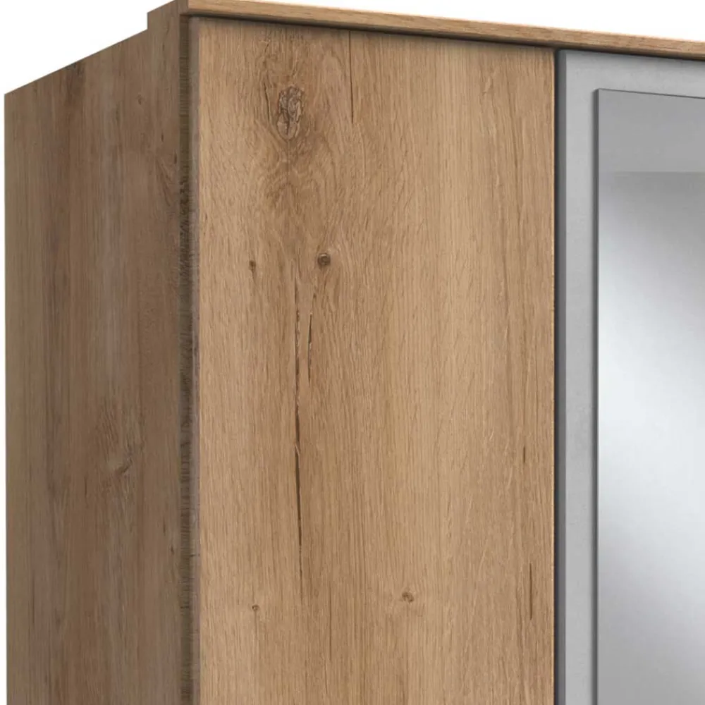 Wohnen Smarter Kleiderschrank in Plankeneiche - Anca