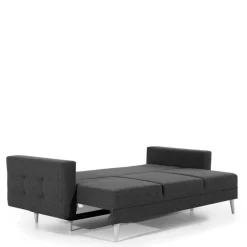 Wohnen Schlafsofas*Sofa mit Bettfunktion in Altrosa Samt - Graland
