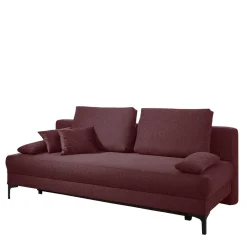 Wohnen Sofa mit Bettfunktion in dunklem Lila - Ninjos