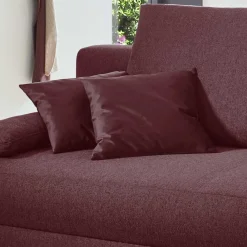 Wohnen Sofa mit Bettfunktion in dunklem Lila - Ninjos