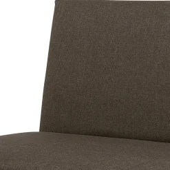 Wohnen Sofa mit Bettfunktion in Braun mit Schwarz - Amor