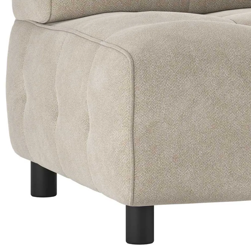 Wohnen Graue Möbel*Sofamodul Ecke mit Armlehne rechts - Beno