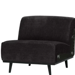 Wohnen Sofas|Sofa*Sofa-Modul in Dunkelgrau Breitcord-Bezug - Vibka