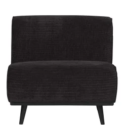 Wohnen Sofas|Sofa*Sofa-Modul in Dunkelgrau Breitcord-Bezug - Vibka