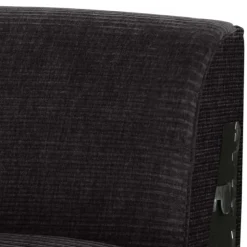 Wohnen Sofas|Sofa*Sofa-Modul in Dunkelgrau Breitcord-Bezug - Vibka