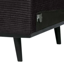 Wohnen Sofas|Sofa*Sofa-Modul in Dunkelgrau Breitcord-Bezug - Vibka