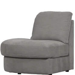 Wohnen Sofamodul mit Rundung links in Grau - Gregg