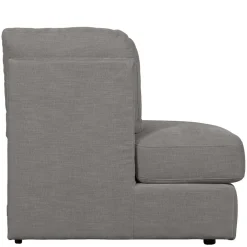 Wohnen Sofamodul mit Rundung links in Grau - Gregg