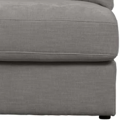 Wohnen Sofamodul mit Rundung links in Grau - Gregg