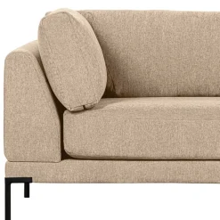 Wohnen Sofas|Sofa*Sofamodul Recamiere in Beigegrau - Paola