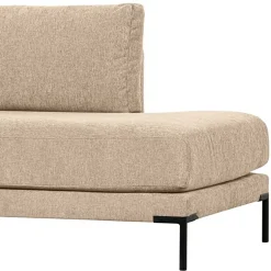 Wohnen Sofas|Sofa*Sofamodul Recamiere in Beigegrau - Paola