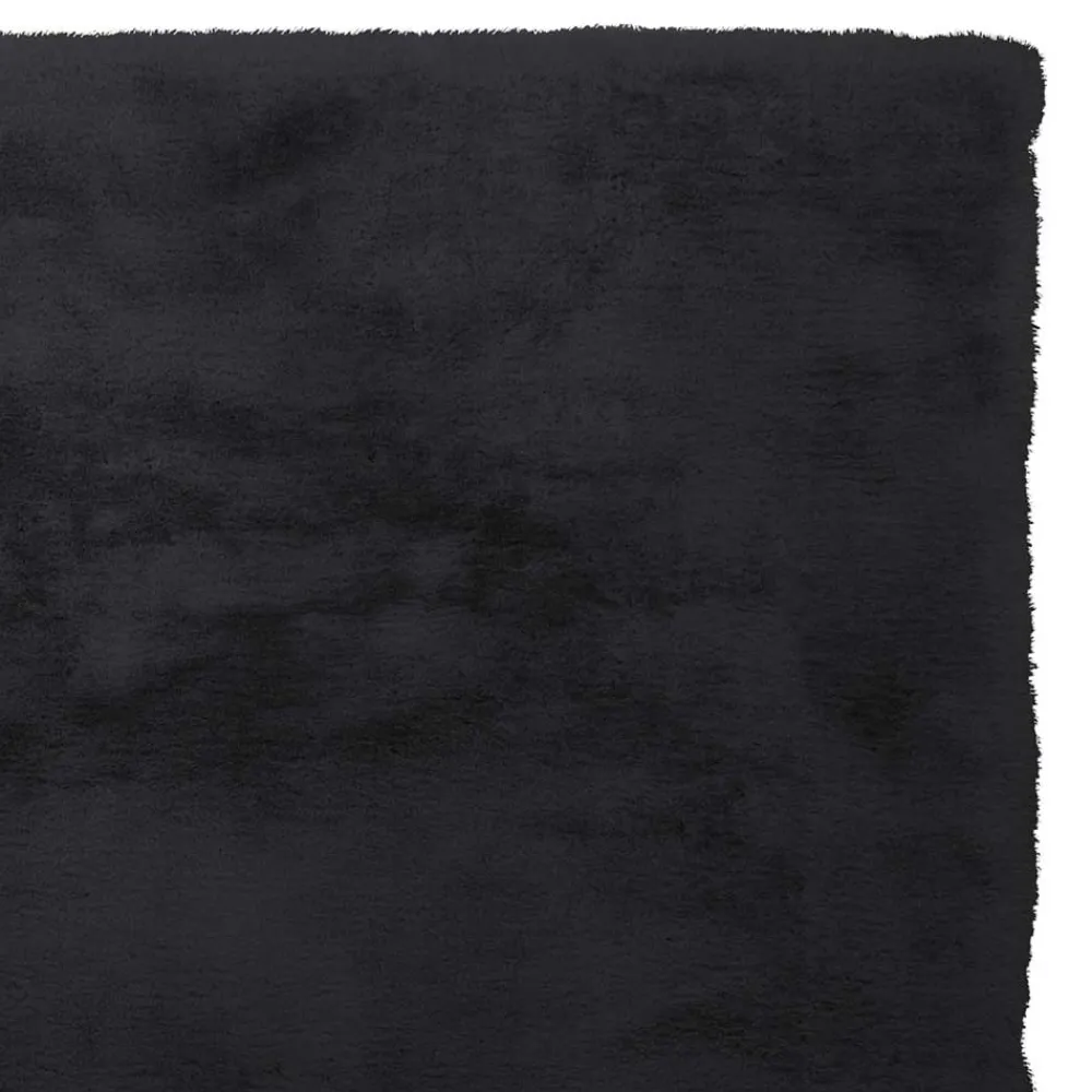 Wohnen Teppiche*Softer Kunstfellteppich in Anthrazit - Mectilda