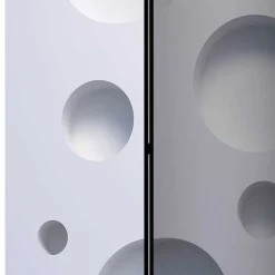 Wohnen Paravents*Spanische Trennwand bedruckt - 3D Kreise - Emiliano