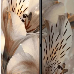 Wohnen Paravents|Wohnzimmer-Regale*Spanische Trennwand mit Lilien Kunst Motiv - Mallavi