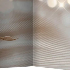 Wohnen Paravents|Wohnzimmer-Regale*Spanische Trennwand mit Lilien Kunst Motiv - Mallavi