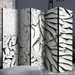 Wohnen Paravents*Spanische Wand aus Leinwand & Holz Fichte - Krispa