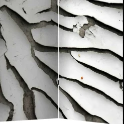 Wohnen Paravents*Spanische Wand aus Leinwand & Holz Fichte - Krispa