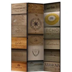 Wohnen Paravents|Wohnzimmer-Regale*Spanischer Raumteiler mit Fotodruck - Santorina