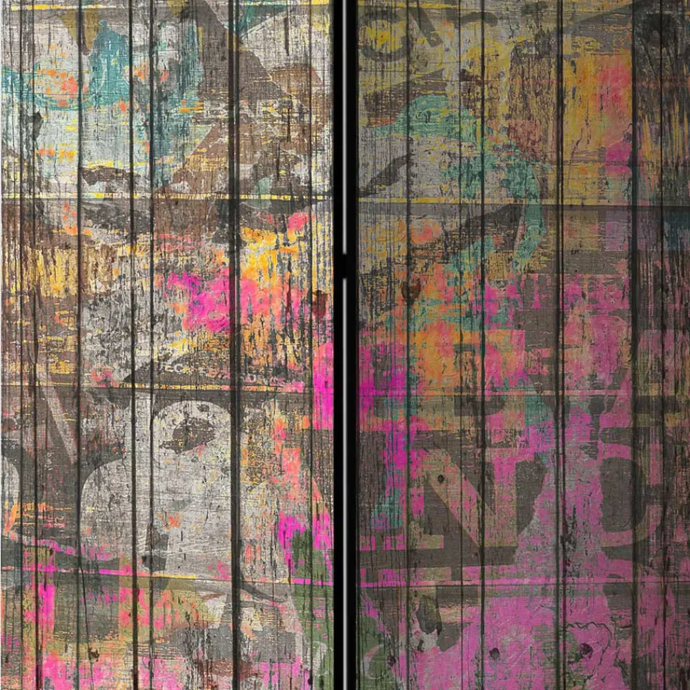 Kinder Wohnen Spanischer Raumteiler mit Graffiti Motiv - Ionnis