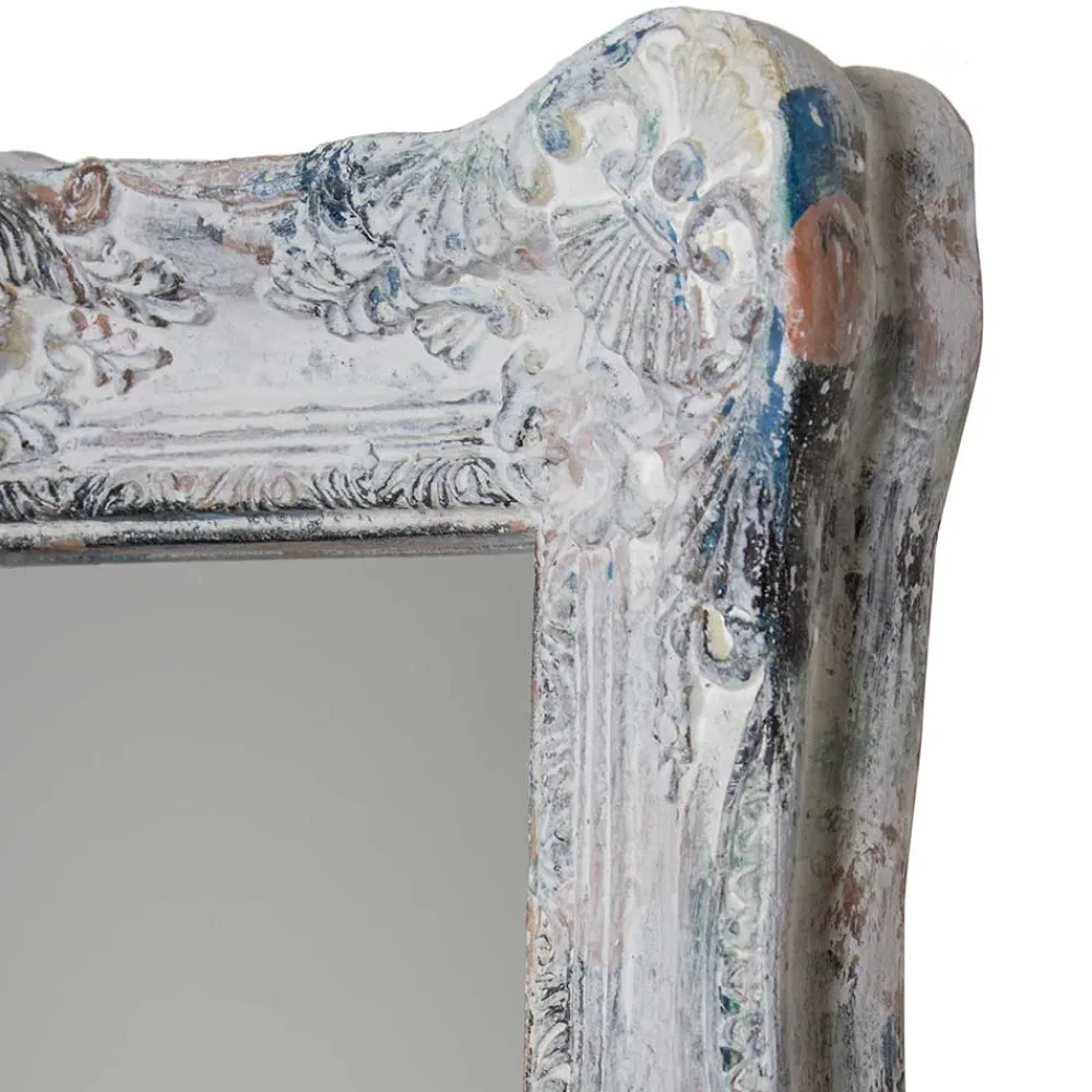 Wohnen Spiegel|Flurspiegel*Spiegel aus Grey Wash Tannenholz - Zyamonicus