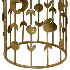 Wohnen Spiegel Beistelltisch auf Säulengestell mit Monden - Teameus