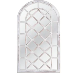 Wohnen Vintage Möbel|Spiegel*Spiegel im Rundbogen Kirchenfenster Design - Montego