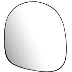 Wohnen Schwarze Möbel|Glasmöbel*Spiegel in organischer Form - Vuturava