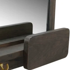 Wohnen Spiegel mit Briefablage & Schlüsselhaken - Cora