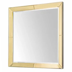 Wohnen Spiegel|Flurspiegel*Spiegel mit Glasrahmen in Gold - Sognory