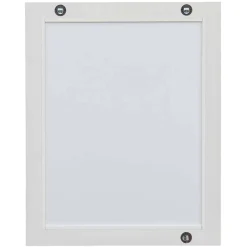 Wohnen Spiegel mit weißem Massivholzrahmen - Indico