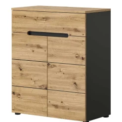 Wohnen Spiegel und Schuhkommode Set - Norja (zweiteilig)